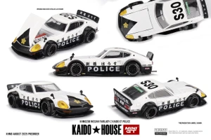 Mini GT #MGTKHMG208 1/64 Nissan Fairlady Z Kaido GT Police