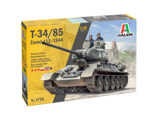 Italeri # 6758 1/35 T34/85 Zavod 112 -1944