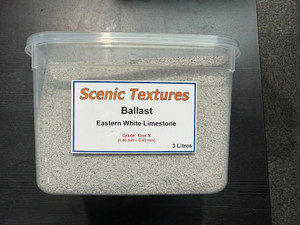 Scenic Textures # Eastern White Limestone  Ballast 3 Litres