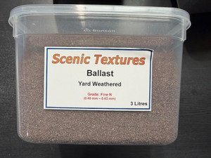 Scenic Textures # Yard Weathered  Ballast 3 Litres