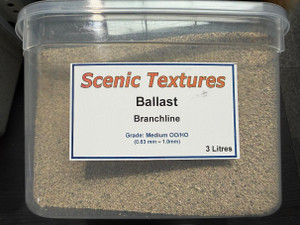 Scenic Textures # 00/HO Branchline Ballast 3 Litres