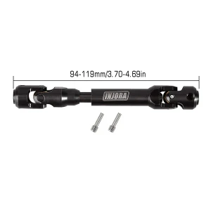 INJORA #DG-CD03-94 Steel Heavy-Duty Drive Shaft for 1/10 RC Car Crawler