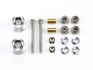 Tamiya # 15403 Mini 4WD Double Aluminum Rollers 9-8mm