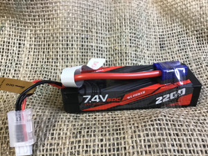Gens-Ace #GA2200-2S60-HC-EC3 2S 7.4V 60C Hardcase LiPo Battery w/EC3 Plug
