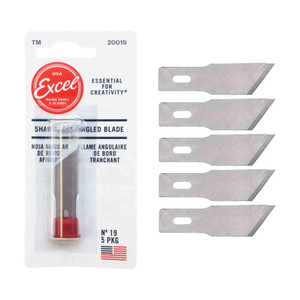 Excel # 20019  #2 Bevel Blade 5 Pack