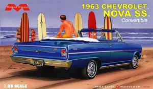 Moebius # 2318 1/25 1963 Chevrolet Nova SS Convertible