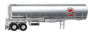 Walthers Scene Master #949-12358 HO Petroleum Tank Trailer - Assembled -- Winner's Circle Petrol