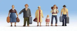 Walthers #949-6040 HO Passengers pkg(6) -- Ready to Board