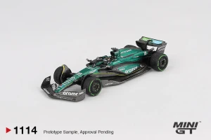 Mini GT #MGT01114 1/64 Aston Martin AMR24 #18 Lance Stroll - 2024 F1 2024 Canadian GP