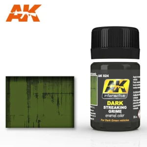 AK Interactive # AK024 Dark Streaking Grime