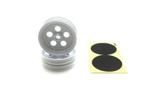 Kyosho #SCH007W Front Wheel (White/2pcs/Tomahawk)