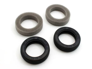 Kyosho #SCT001SC Scorpion Front Tyres Soft w/Inners 2Pcs