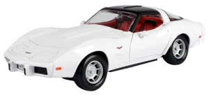 Motor Max #73244 1979 Corvette-Glossy White