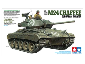 Tamiya #35391 1/35 U.S. LIGHT TANK M24 CHAFFEE EUROPEAN THEATER
