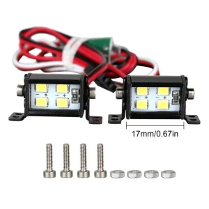 INJORA # DG-L08-17 INJORA 17mm Bright LED Light for 1/10 RC Car
