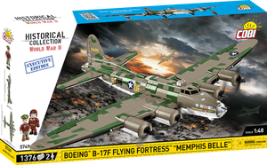 Cobi # 5749 Boeing B-17F Flying Fortress "Memphis Belle" - Executive Edition 1376pcs
