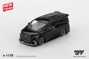 Mini GT #MGT1179 1/64 Toyota Alphard 40 KUHL Black
