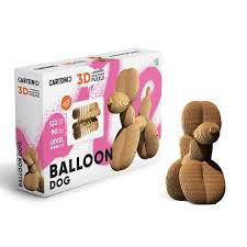 Cartonic #CARTBAL BALLOON DOG Cartonic 3D Puzzle