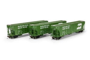 Athearn # ATH-2481 HO ATH FMC 4700 Covered Hopper, FWD #459679/459690/459724 (3)