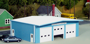 Rix Products #541-0019 HO Fire Station Kit Rix Products #541-0019 HO Fire Station Kit