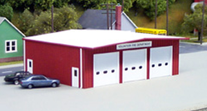Pikestuff #541-0192 HO Fire Station Pikestuff #541-0192 HO Fire Station
