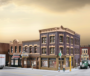 Walthers Cornerstone # 933-4041 HO Merchant's Row V Kit