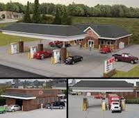 Walthers Cornerstone #933-3538 HO Modern Travel Centre