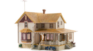 Landmark Structures #BR5046 Corner Porch House W/Leds