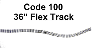 Atlas #168 Code 100 Flexi Track 36" Length