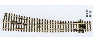 Peco Streamline #SL-86 Code 100 Large Radius Curved Right Hand