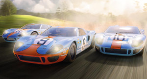 Scalextric #C3896AF 1/32 1968 Gulf Triple Pack Scalextric #C3896AF 1/32 1968 Gulf Triple Pack
