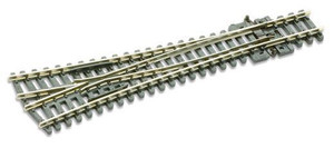Peco #SL-E397 Electrofrog Medium Radius Y Turnout Code 80 Peco #SL-E397 Electrofrog Medium Radius Y Turnout Code 80