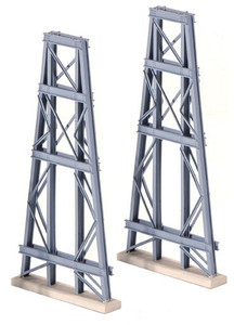 Ratio #242 N Scale Steel Trestles 2pce