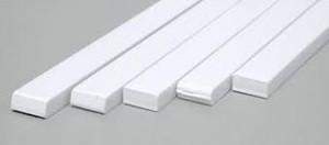 Evergreen #189 .125 x .250" (3.2 x 6.3mm) 5 Strips Evergreen #189 .125 x .250" (3.2 x 6.3mm) 5 Strips