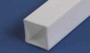 Evergreen #254 .250" (6.3 x 6.3mm) Square Tube 2 Pieces Evergreen #254 .250" (6.3 x 6.3mm) Square Tube 2 Pieces