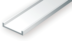 Evergreen #266 .188" (4.8mm) Channel 3 Pieces