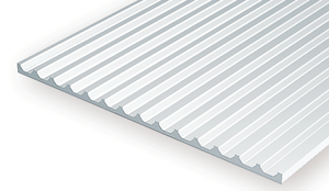 Evergreen #4542 Board And Batten Sheet With 1.8mm Spacing Evergreen #4542 Board And Batten Sheet With 1.8mm Spacing