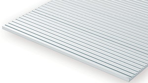 Evergreen #3047 O Passenger Car Siding 1.21mm Spacing