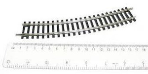 Hornby #R606 2nd Radius Curve (22.5 deg 438mm)