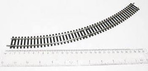 Hornby #R607 2nd Radius Curve 45 Degrees Hornby #R607 2nd Radius Curve 45 Degrees