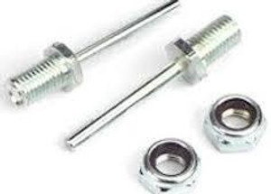 Du-Bro #249 2" Long x 3/16" Dia. Spring Steel Axle Shafts