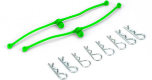 Du-Bro #2253 Body-Klip Retainer (Green) Du-Bro #2253 Body-Klip Retainer (Green)