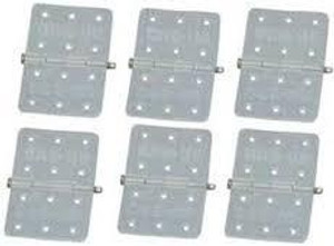 Du-Bro #118 Small Nylon Hinges Hinge Pin Locked in Place Du-Bro #118 Small Nylon Hinges Hinge Pin Locked in Place