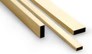 K&S #8262 Rectangle Brass Tube 3/32 x 3/16 x .014 (2.38 x 4.76mm) 1pc