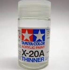 Tamiya Acrylic Thinner #81030 X-20A 46ml Tamiya Acrylic Thinner #81030 X-20A 46ml