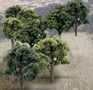 Woodland Scenics #TR1571 23 Deciduous Trees-Mixed Green Woodland Scenics #TR1571 23 Deciduous Trees-Mixed Green