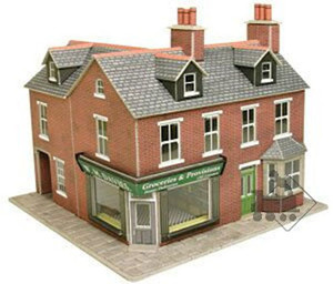Metcalfe #PO263 Corner Shop Kitset (Red Brick) Metcalfe #PO263 Corner Shop Kitset (Red Brick)
