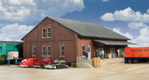 Walthers Cornerstone # 933-2954 HO Brick Freight House Walthers Cornerstone # 933-2954 HO Brick Freight House