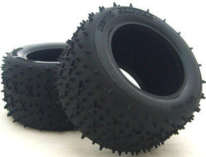 Tamiya #50450 Stadium Blitzer Rear Tyres (1pair) Tamiya #50450 Stadium Blitzer Rear Tyres (1pair)
