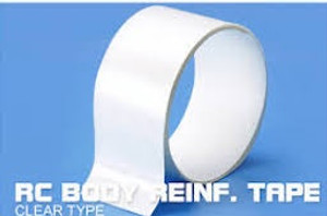 Tamiya #54784 RC Body Reinforcing Clear Tape Tamiya #54784 RC Body Reinforcing Clear Tape